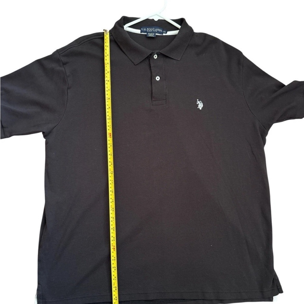 U.S. Polo Assn. Black Polo Shirt Ralph Lauren - Picture 6 of 7